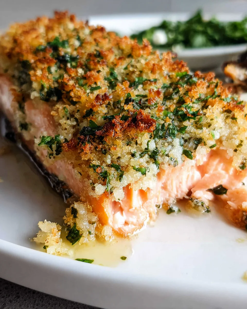 Panko Crusted Salmon