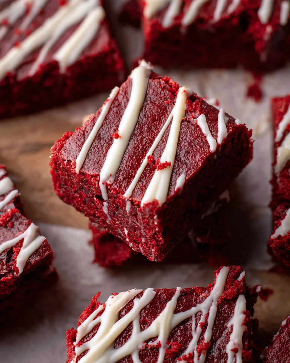 Red Velvet Brownies 29 Red Velvet Brownies