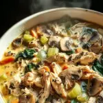Rotisserie Chicken Mushroom Soup