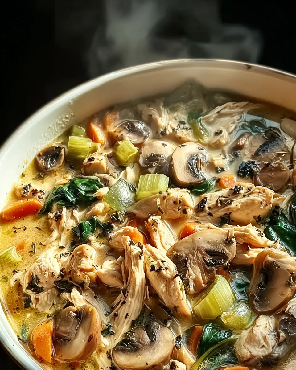 Rotisserie Chicken Mushroom Soup 26 Rotisserie Chicken Mushroom Soup