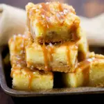 Salted Caramel Gooey Butter Bars