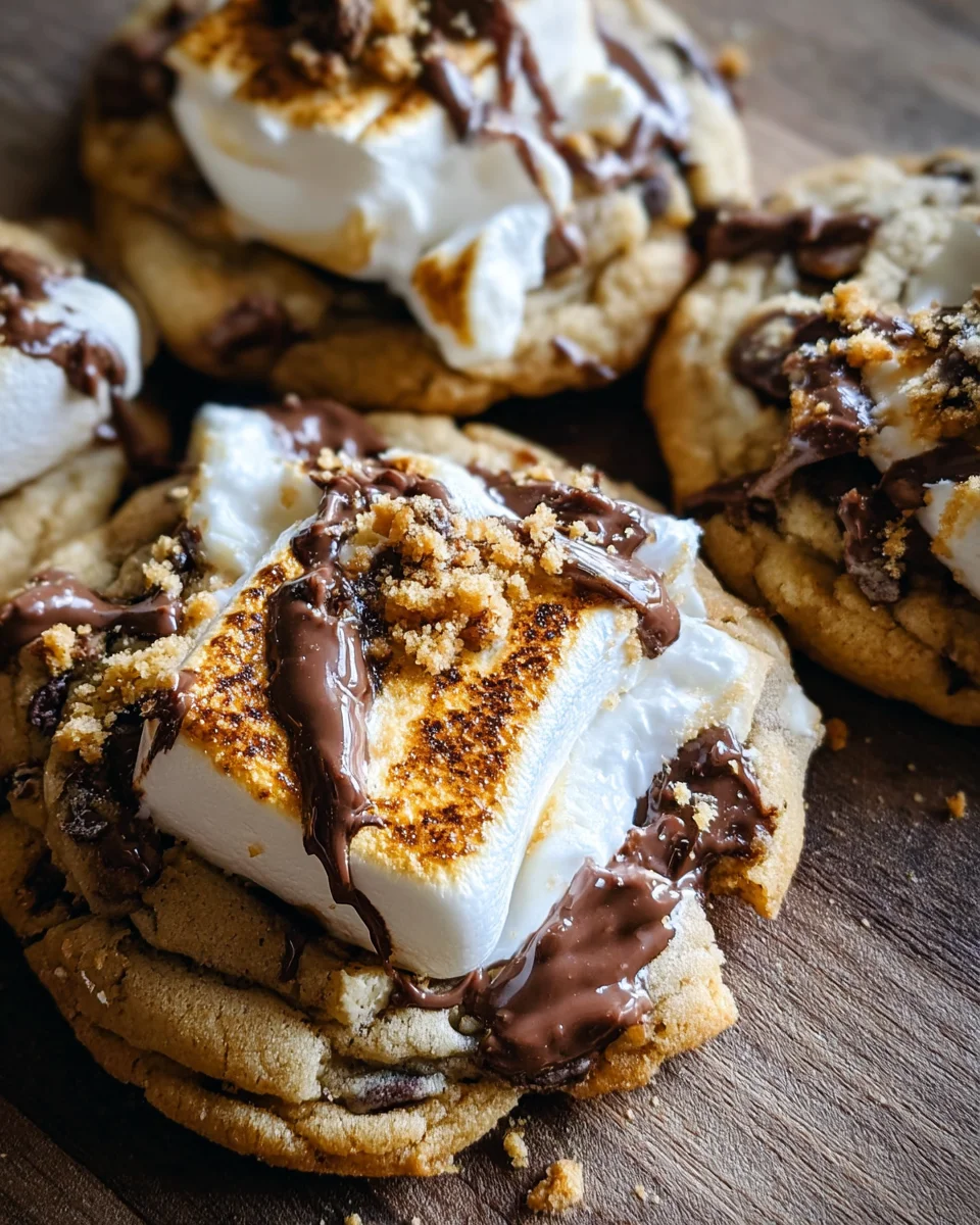 S'more Chocolate Chip Cookies 21 S'more Chocolate Chip Cookies