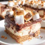 S'mores Cheesecake Bars