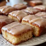 Soft Baked Maple Donut Bars