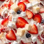 Strawberry Shortcake Fluff Salad
