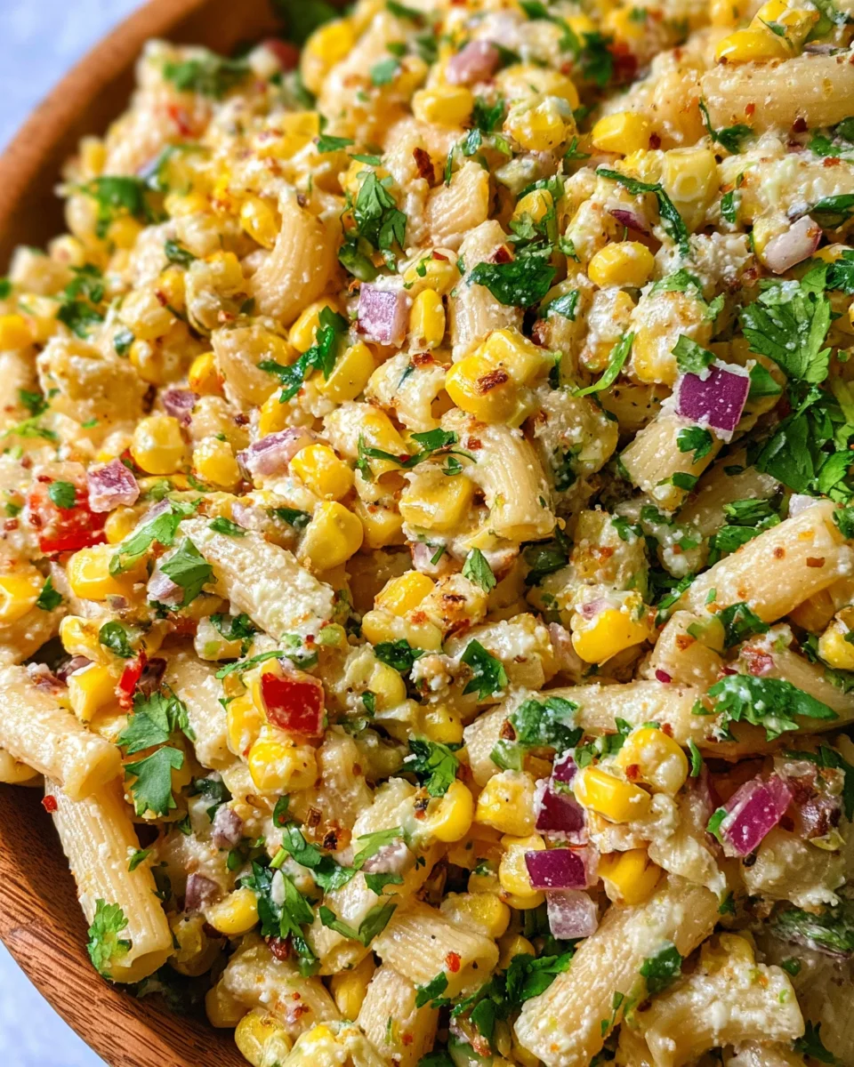 Street Corn Pasta Salad