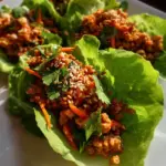 Thai Chicken Lettuce Wraps