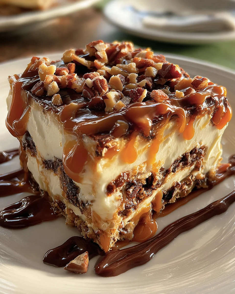 Turtle Lasagna Dessert Recipe
