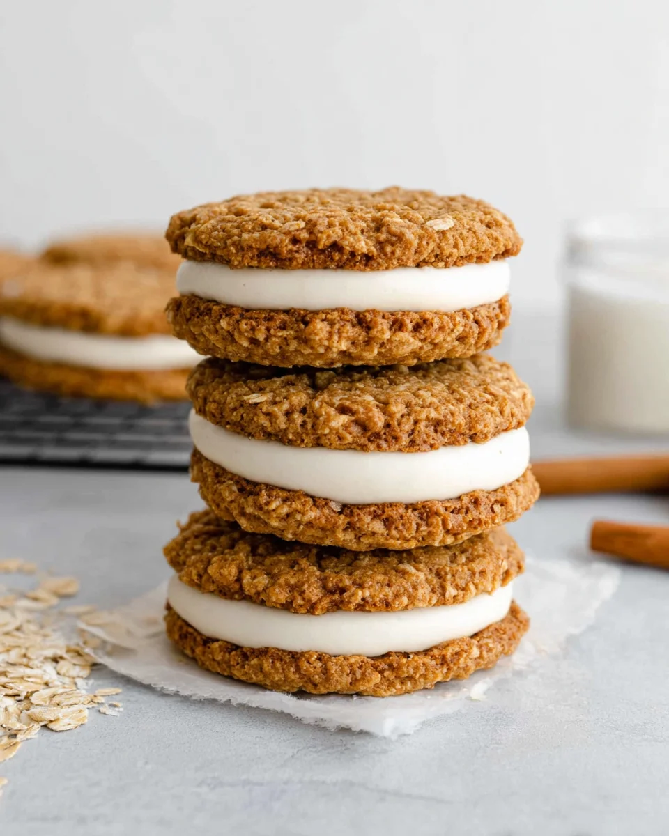 Vegan Oatmeal Cream Pies 29 Vegan