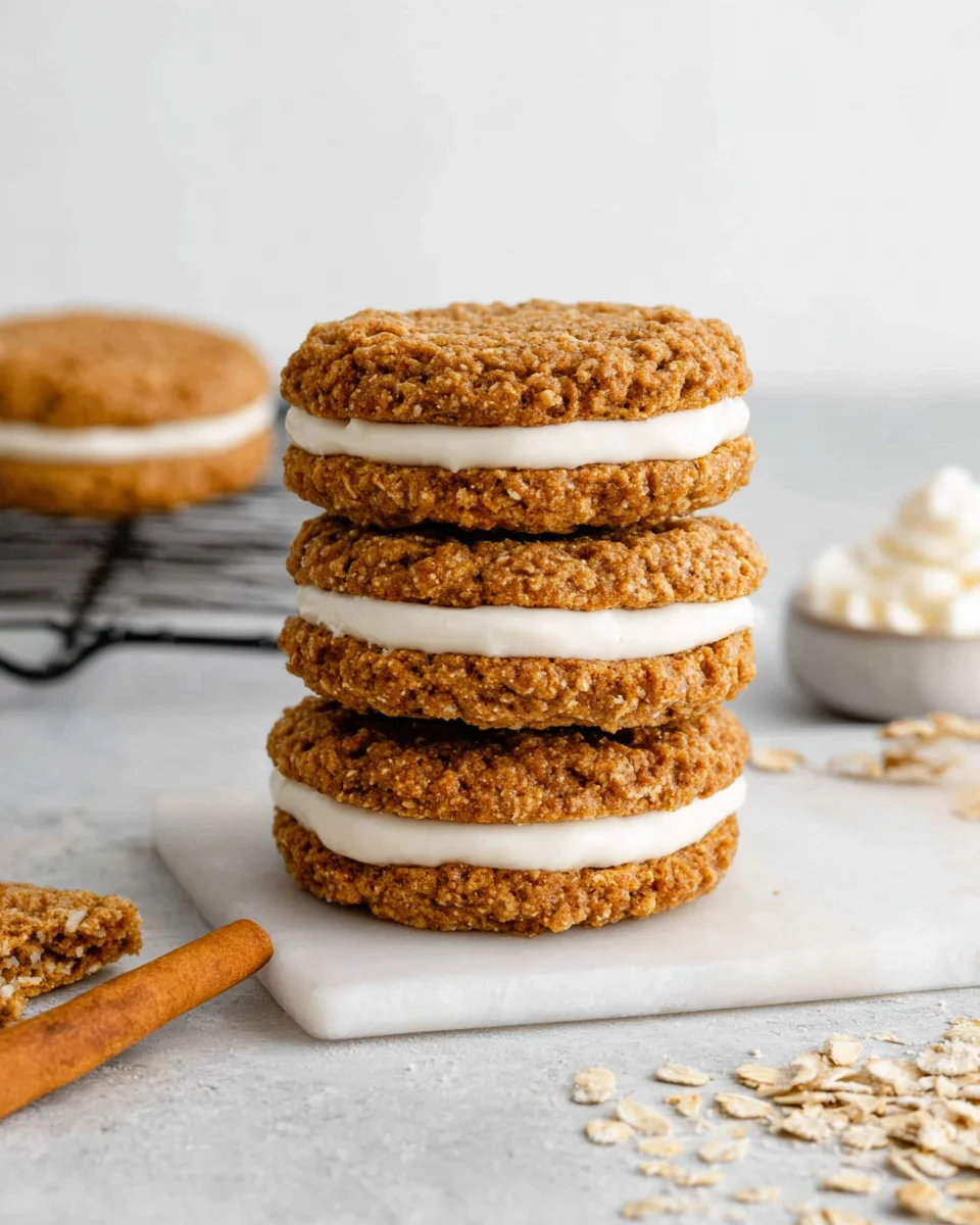 Vegan Oatmeal Cream Pies 30 Vegan
