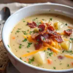 Wisconsin Bacon and Potato Cheese Soup recipe