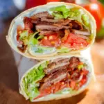 BLT Wraps with Secret Sauce