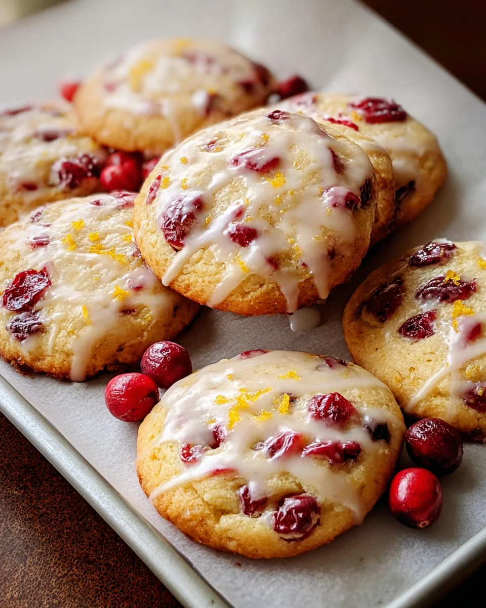 Best Christmas Cranberry Orange Cookies Recipe