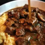 Best Ever Beef Tips & Gravy (Easy)