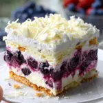 Blueberry Cream Cheesecake Lasagna
