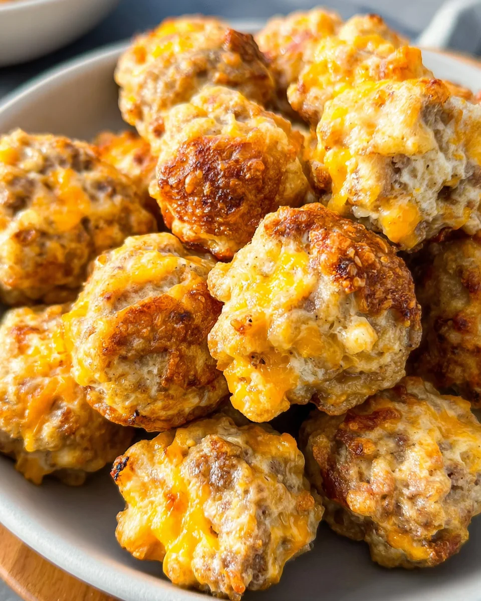 Cheddar Bay Sausage Balls