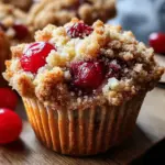 Cherry Cobbler Muffins