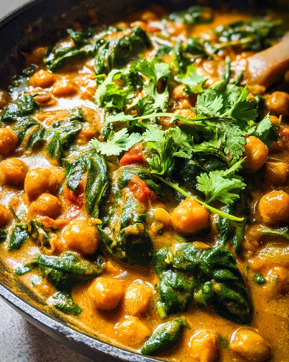 Chickpea Spinach Curry (Chana Palak Masala) 26 Chickpea Spinach Curry (Chana Palak Masala)
