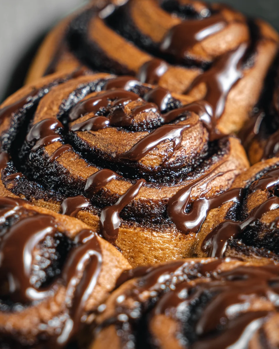 Chocolate Cinnamon Rolls