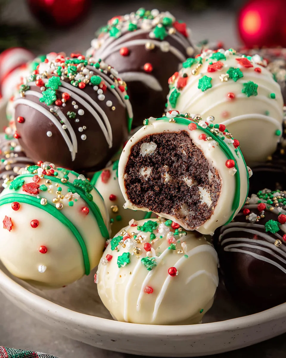 Christmas Oreo Balls 18 Christmas Oreo Balls