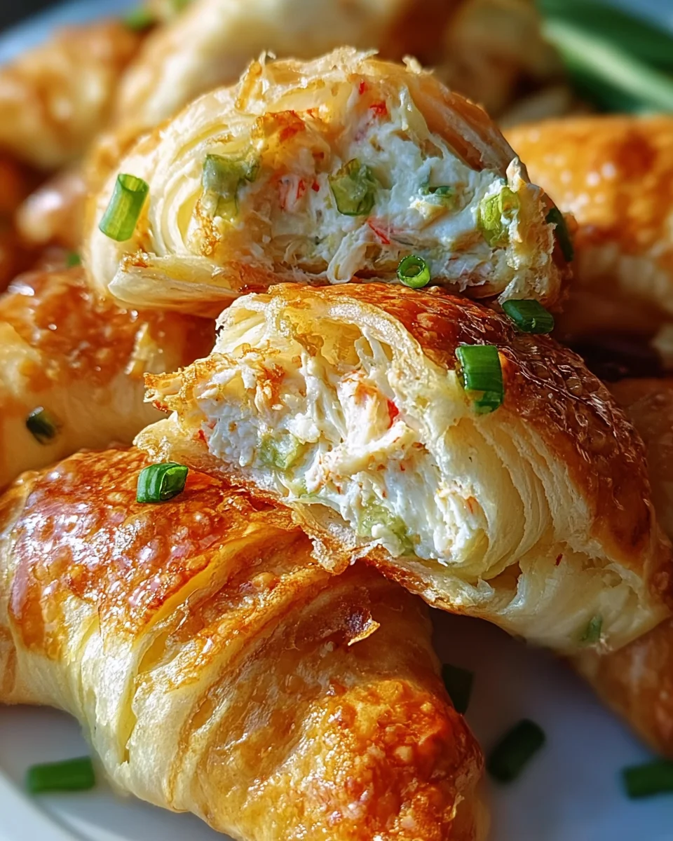 Crab Crescent Bites
