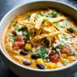 Creamy Chicken Enchilada Soup