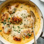 Creamy Oven Baked Chicken Thighs