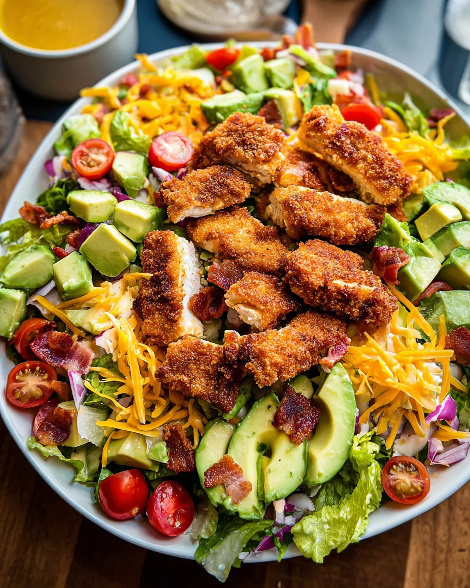Crispy Chicken Salad