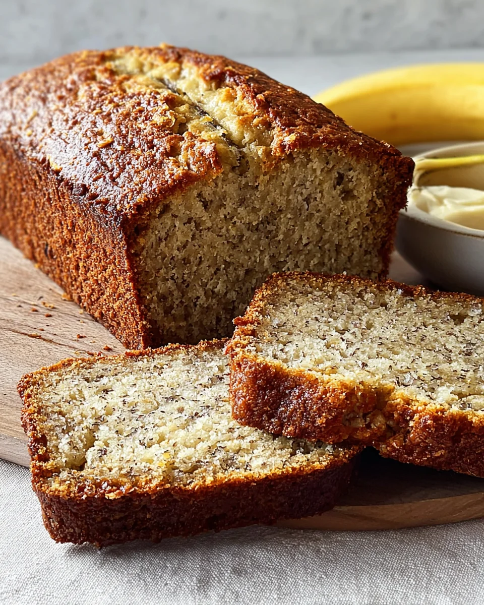 Easy Moist Banana Bread