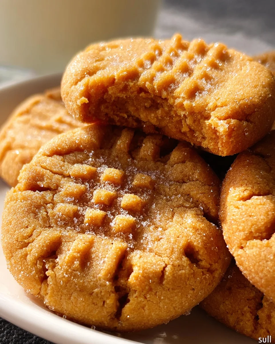 Easy Peanut Butter Cookies
