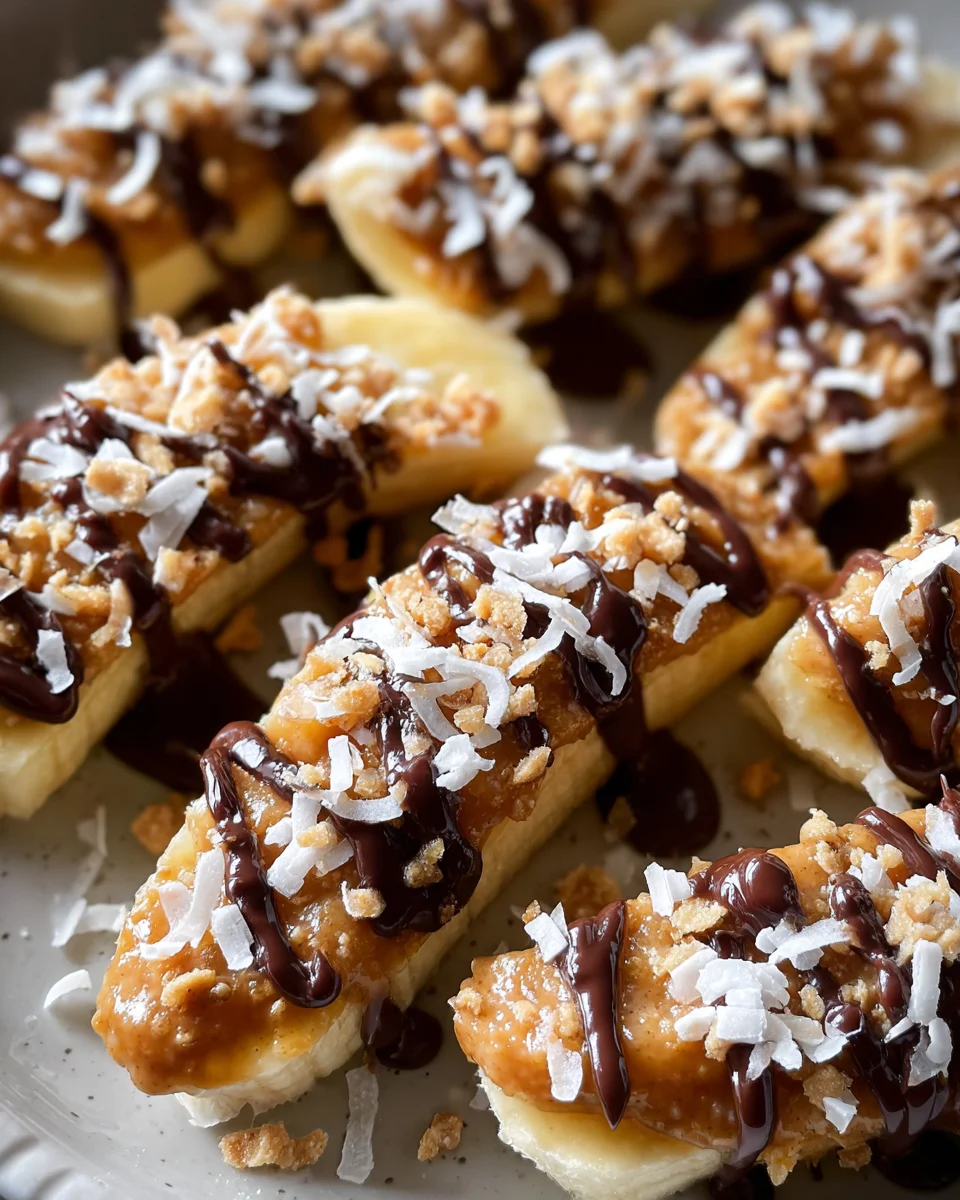 Frozen Banana Snacks