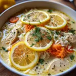 Greek Lemon Chicken Soup