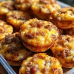 High-Protein Pancake Sausage Mini Muffins