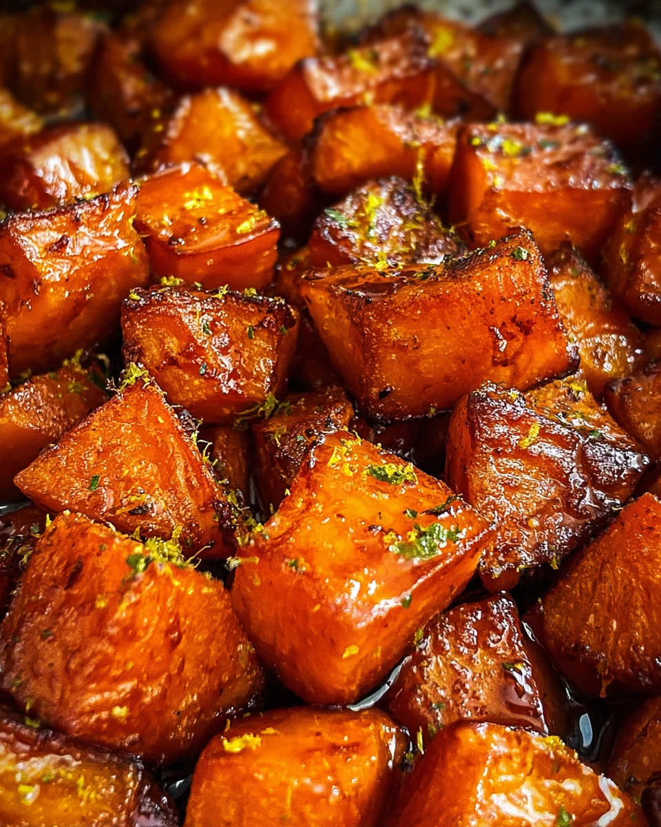 Honey Roasted Sweet Potatoes