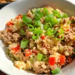 Keto Dirty Cauliflower Rice