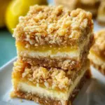 Lemon Oatmeal Crumble Bars