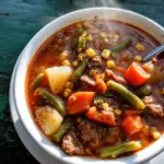 My Mom's Old-Fashioned Vegetable Beef Soup