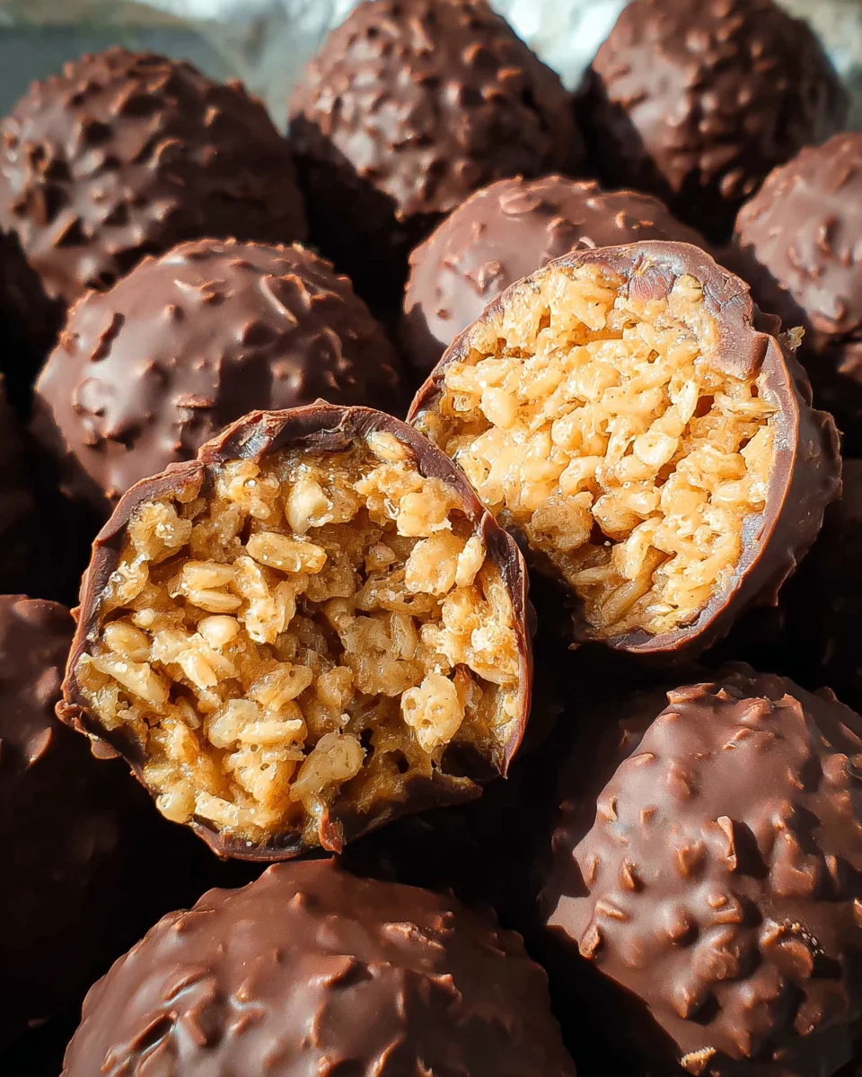 Peanut Butter Balls with Rice Krispies 20 Peanut