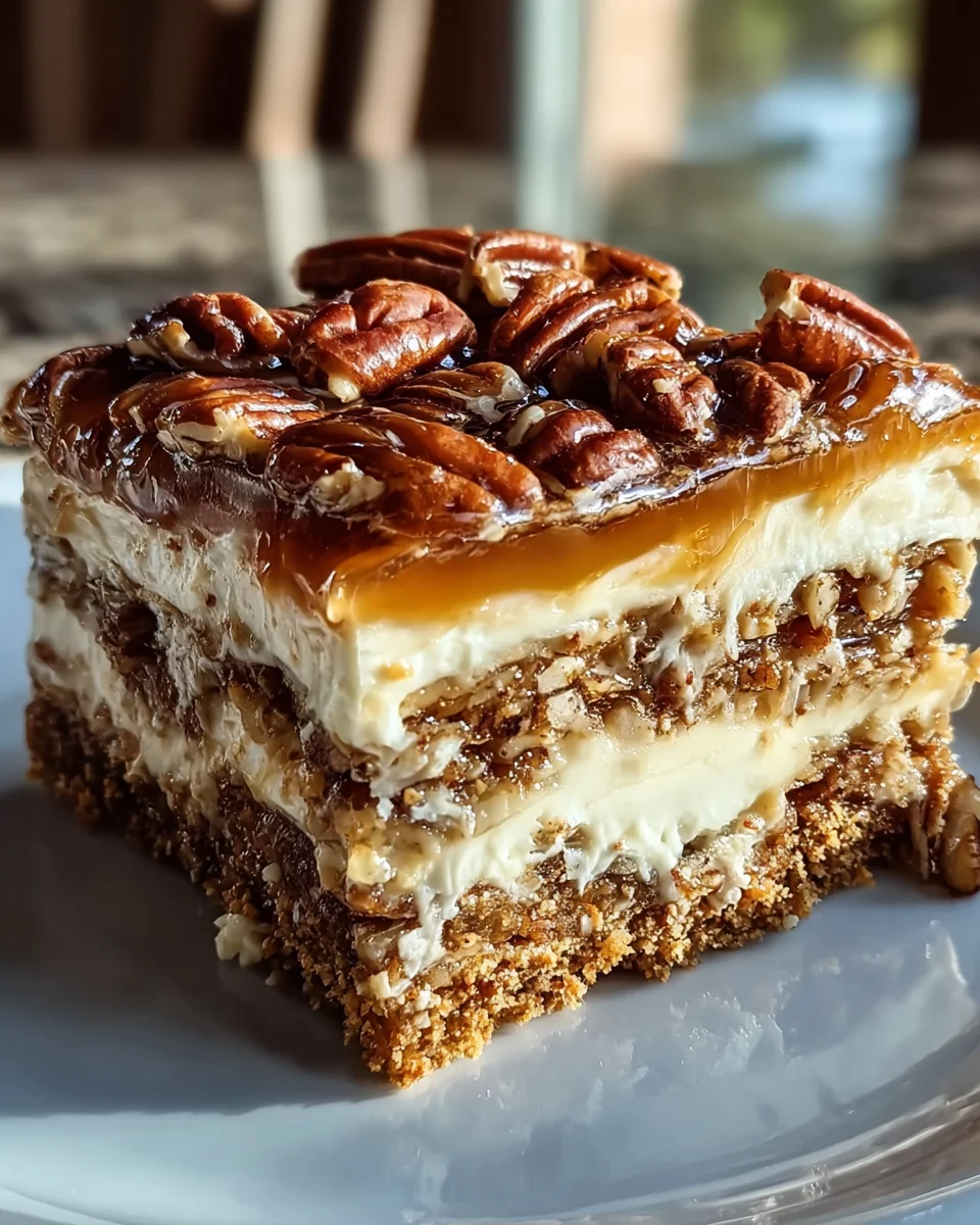 Pecan Pie Lasagna