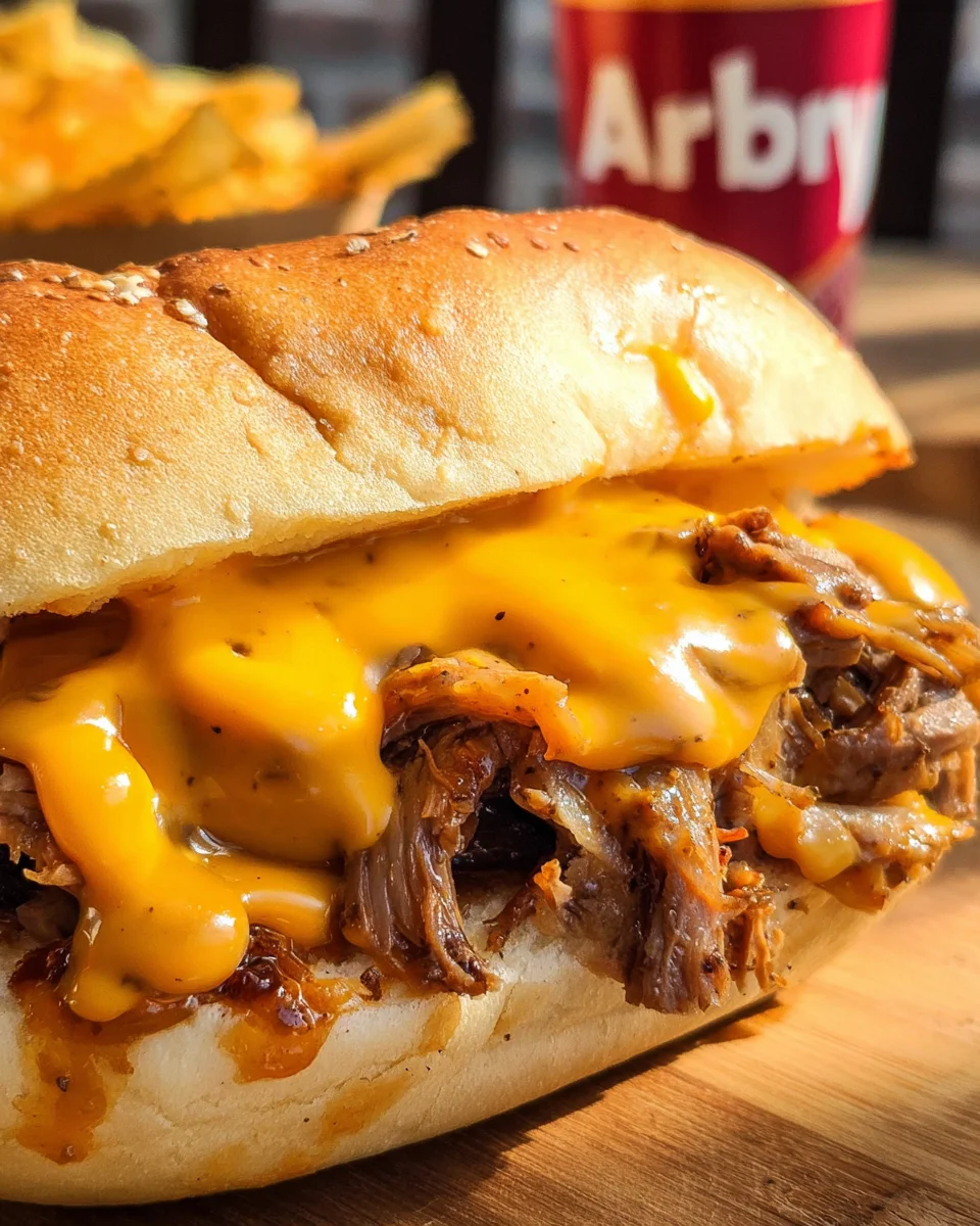 Slow Cooker Beef and Cheddar Sandwiches 18 Slow