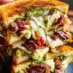 Sun Dried Tomato Bacon Pesto Grilled Cheese