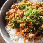 Teriyaki Turkey Rice Bowl