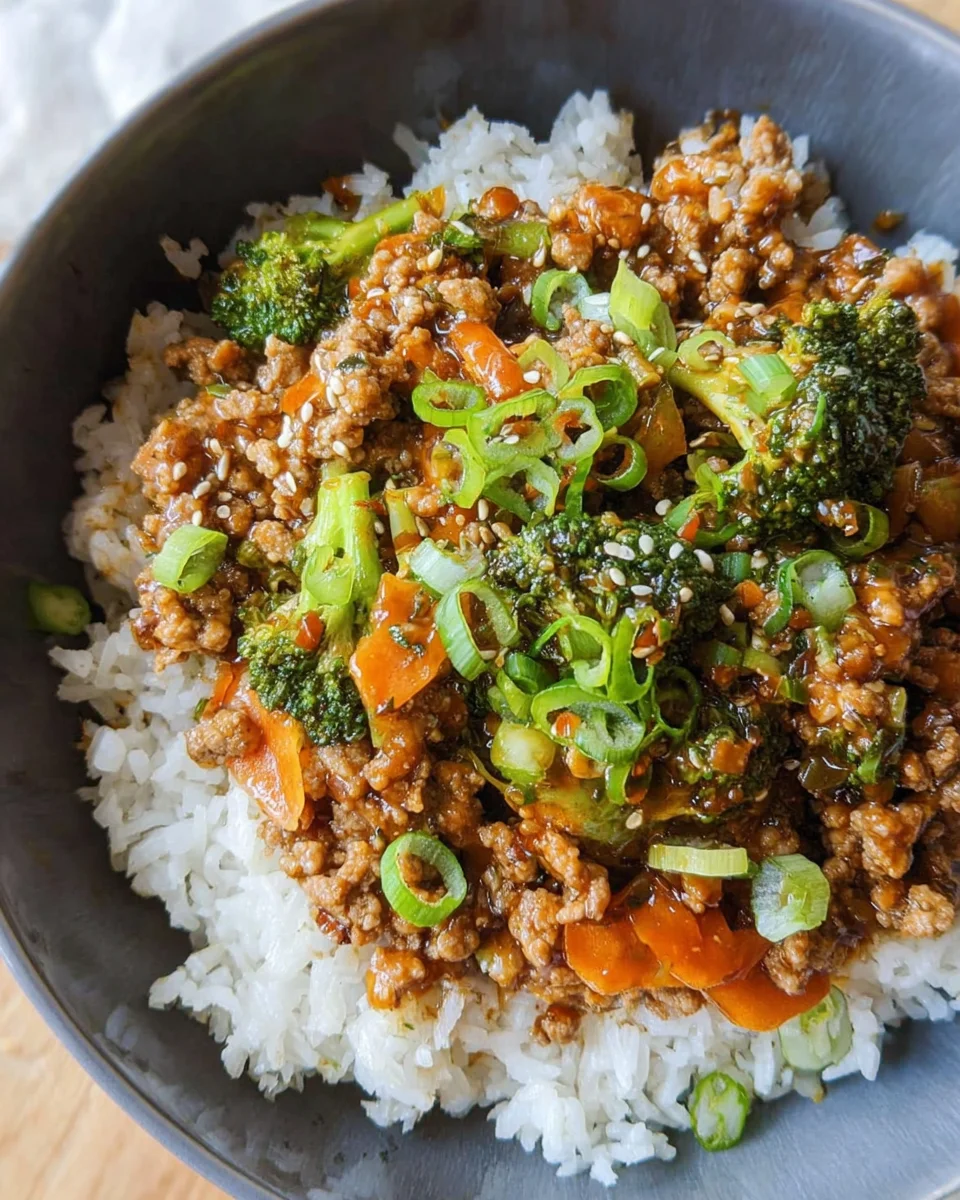 Teriyaki Turkey Rice Bowl 29 Teriyaki