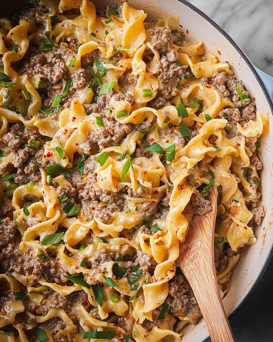 30-Minute Ground Beef Stroganoff