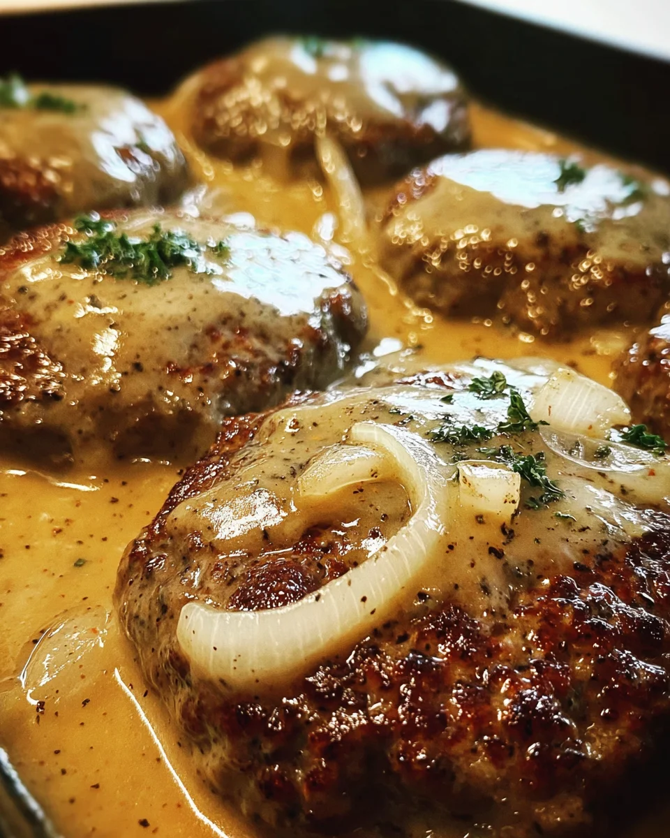 Amish Hamburger Steak Bake