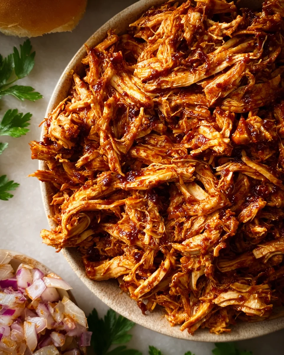 BBQ Pulled Chicken (Instant Pot) Recipe