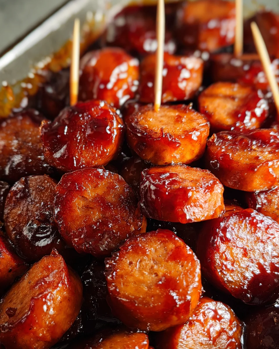 BBQ Sausage Bites