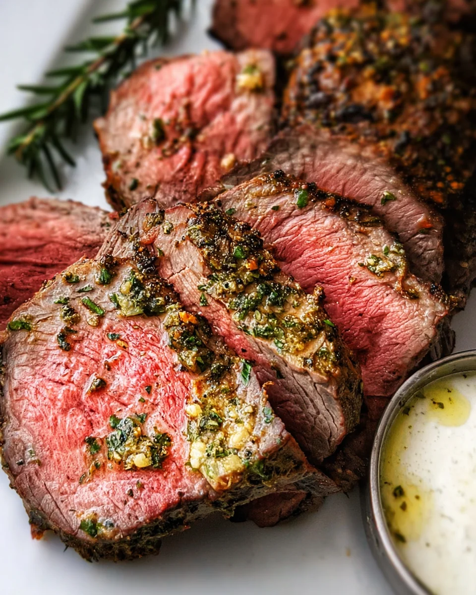 Beef Tenderloin Roast (Herbed Garlic Butter) 21 Beef