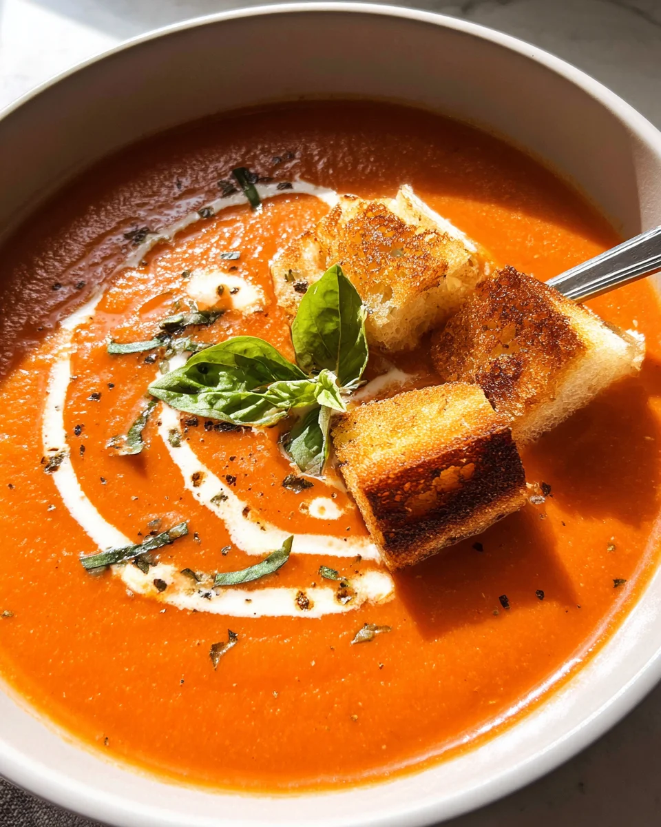 Best Homemade Tomato Soup Recipe
