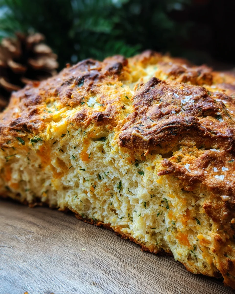 Cheddar and Herb Soda Bread